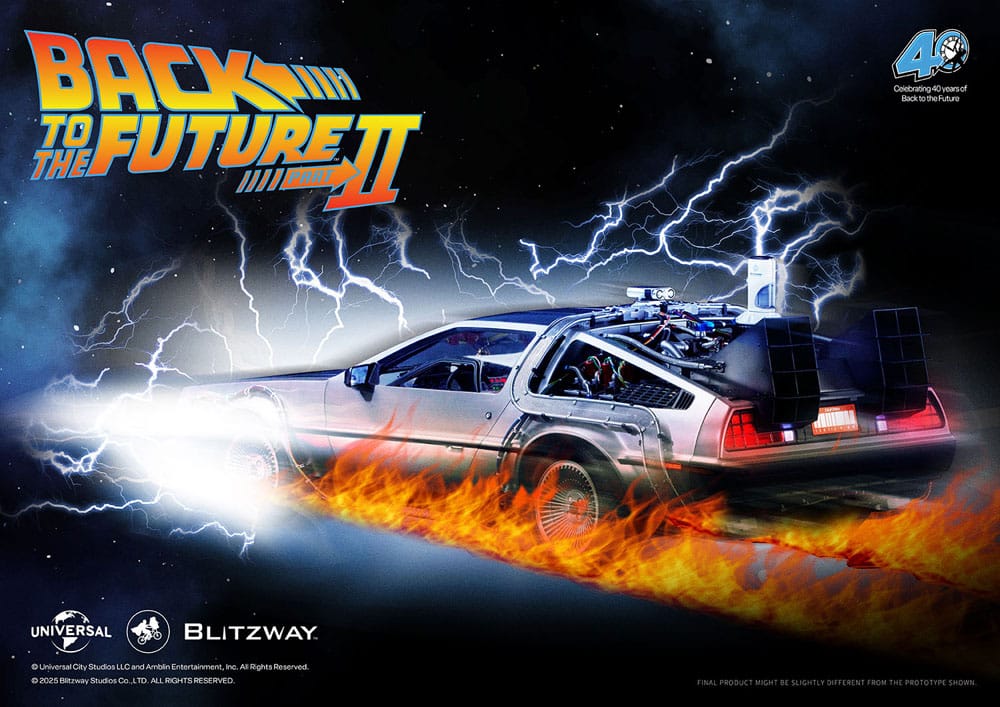 Back to the Future II Premium UMS vehicle 1/6 Time Machine 74 cm 8809321472754