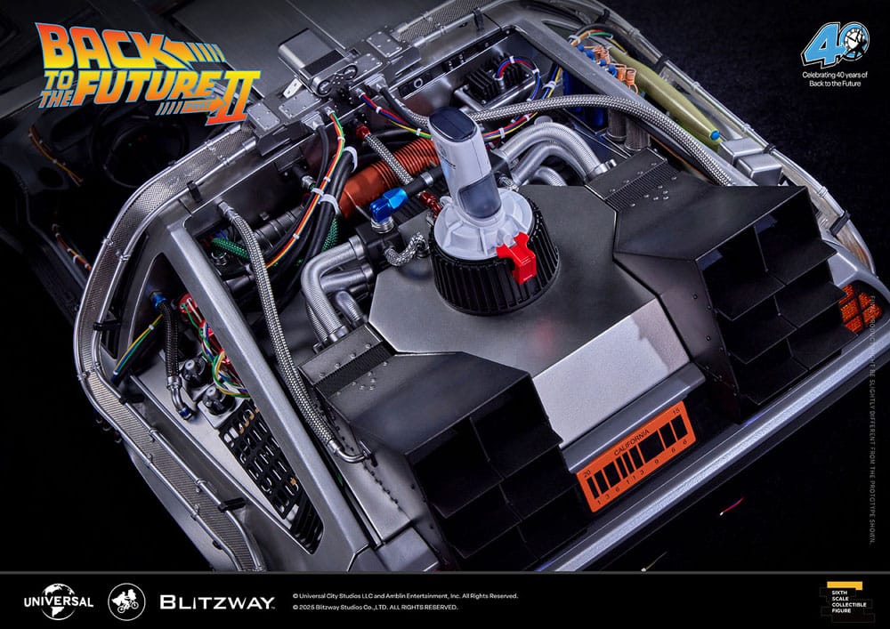 Back to the Future II Premium UMS vehicle 1/6 Time Machine 74 cm 8809321472754