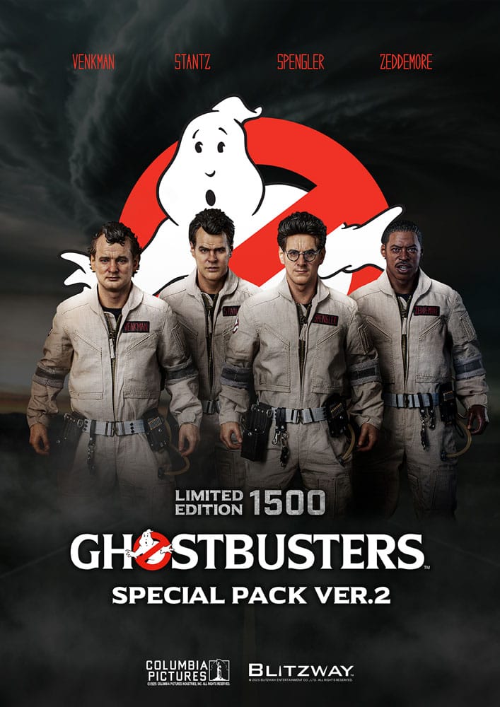 Ghostbusters Premium UMS Action Figure 4-Pack 1/6 Venkman, Stantz, Spengler, Zeddemore Ver. 2 31 cm 8809321472501