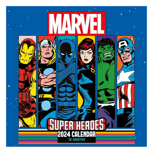 Marvel Calendar 2024 Super Heroes 9781804230428