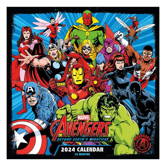Marvel Calendar 2024 Avengers 9781804230435