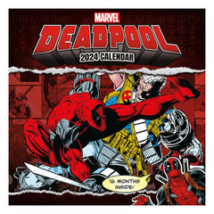 Marvel Calendar 2024 Deadpool 9781804230749