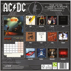 AC/DC Calendar Albums 2027 30 x 30 cm 5050574168823