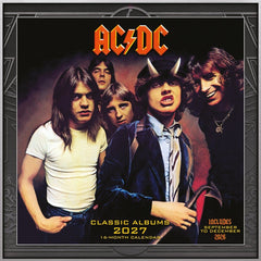 AC/DC Calendar Albums 2027 30 x 30 cm 5050574168823