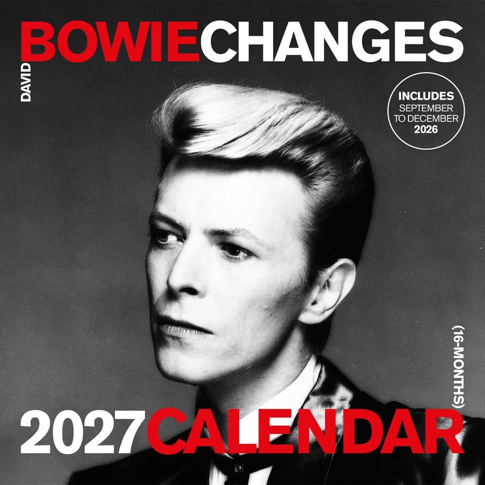 David Bowie Calendar Changes 2027 30 x 30 cm 5050574168830