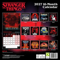 Stranger Things Calendar 2027 30 x 30 cm 5050574168908
