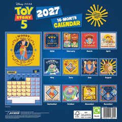 Toy Story Calendar 2027 30 x 30 cm 5050574168915