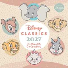 Disney Classics Calendar Treasured Memories 2027 30 x 30 cm 5050574168939