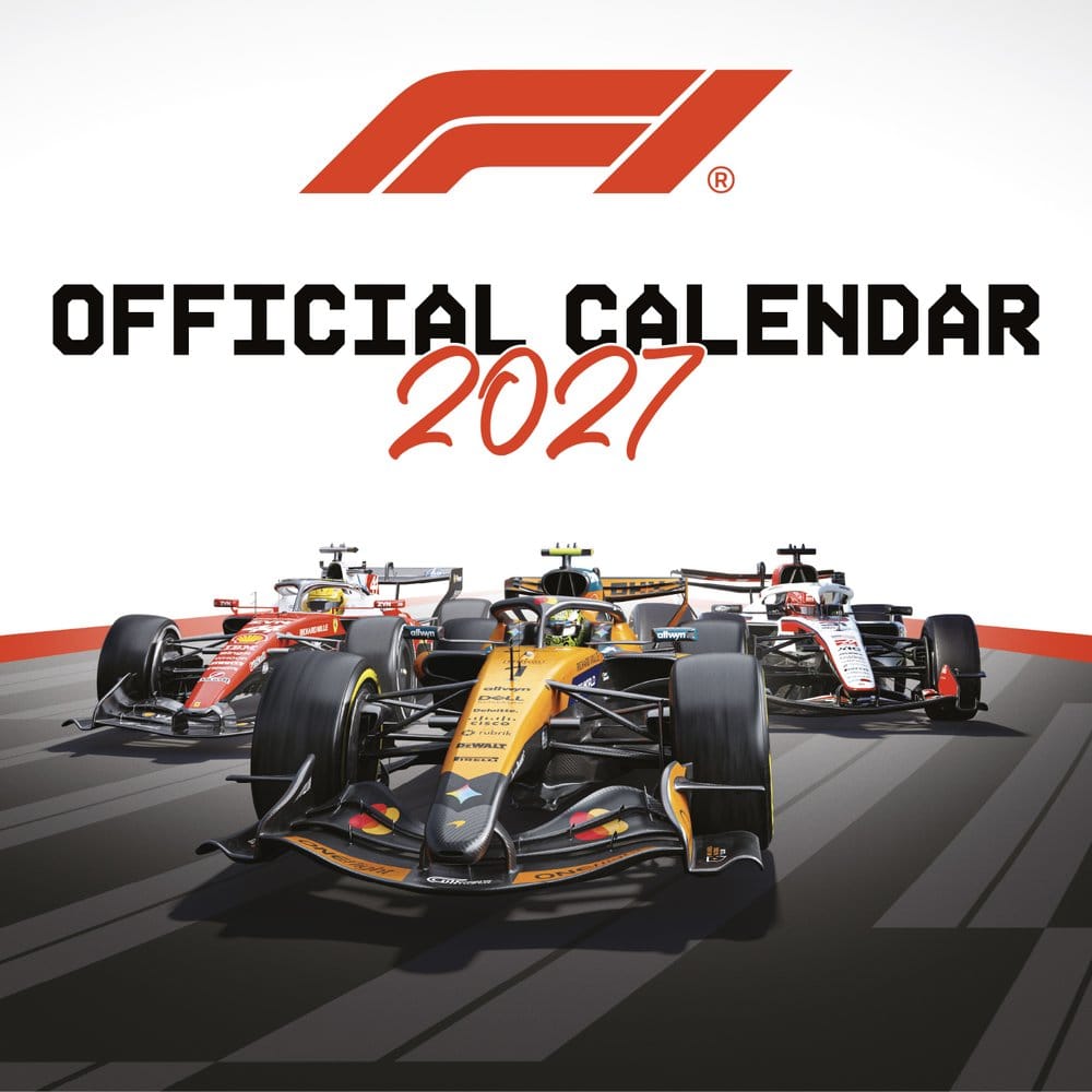 Formula 1 Calendar 2027 30 x 30 cm 8595715606170