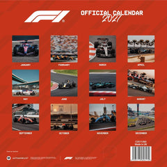 Formula 1 Calendar 2027 30 x 30 cm 8595715606170