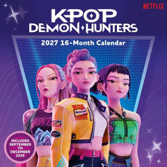KPop Demon Hunters (2027) Square Wall Calendar 30 x 30 cm 5050574168960