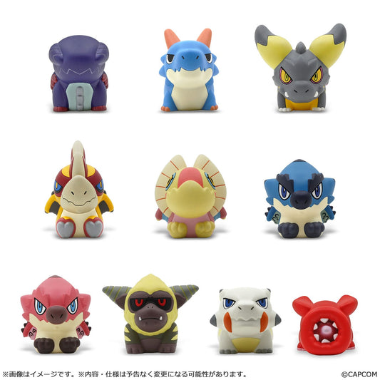 Monster Hunter Figure Builder Trading Figures 3 - 5 cm Finger Puppet Monster Hunter Vol. 2 (10) 4976219132275