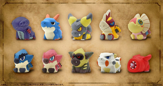 Monster Hunter Figure Builder Trading Figures 3 - 5 cm Finger Puppet Monster Hunter Vol. 2 (10) 4976219132275
