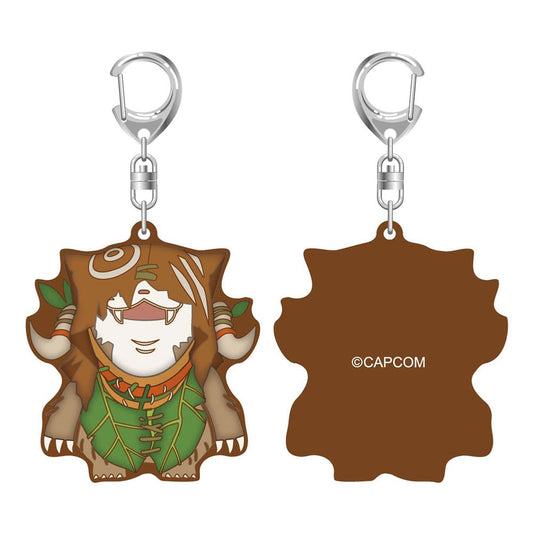 Monster Hunter Wilds Rubber Keychain Wudwud 7 cm 4976219135009