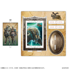 Monster Hunter Acrylic Stand Zinogre Rotating 14 cm 4976219135146