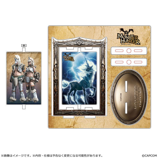 Monster Hunter Acrylic Stand Kirin Rotating 14 cm 4976219135153