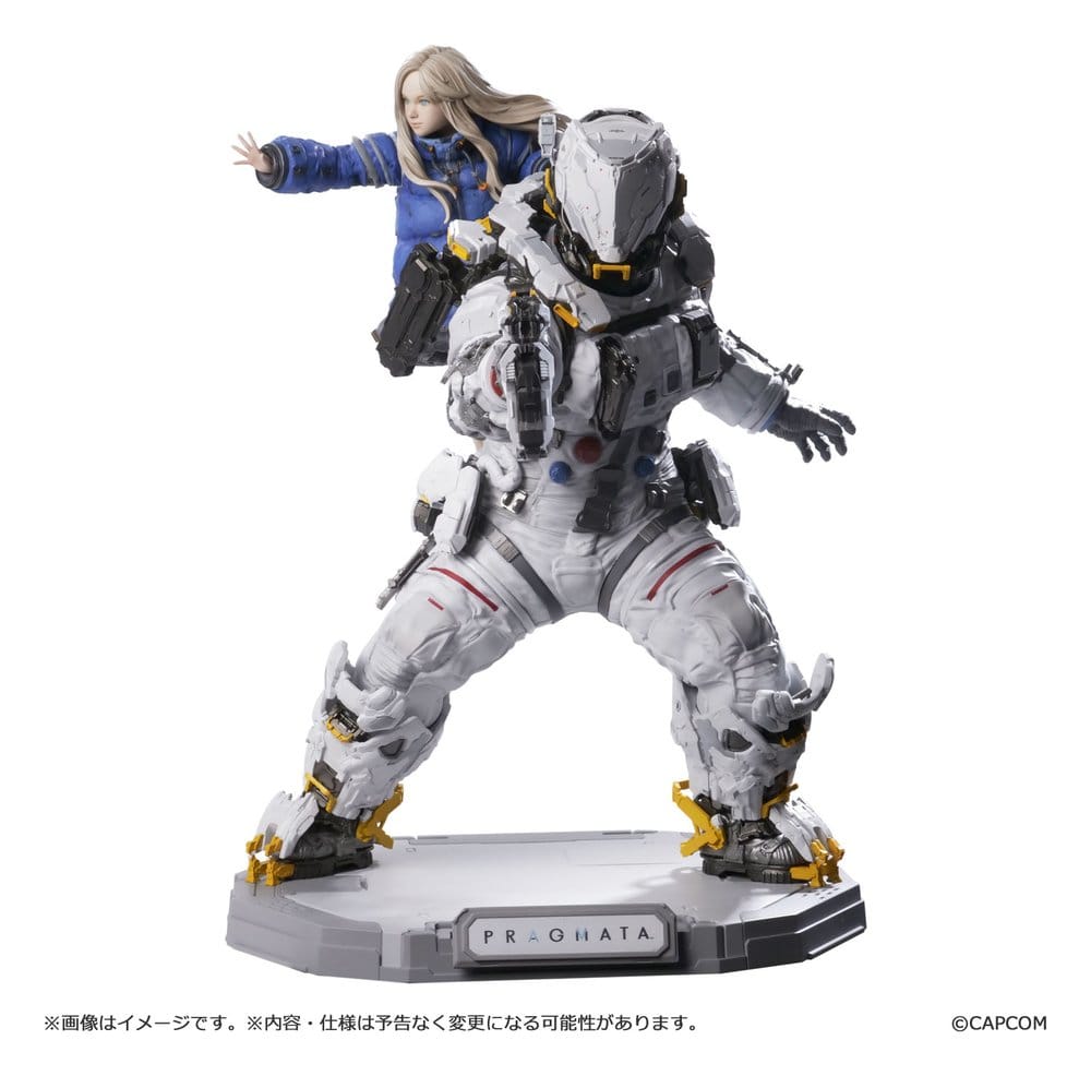 Pragmata Capcom Figure Builder Creator's Model PVC Figure Hugh & Diana 28 cm 4976219136228
