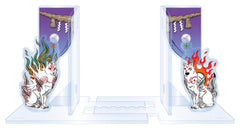 Okami 20th Anniversary Reprint Art Project Acrylic Bookends 14 cm 4976219138420