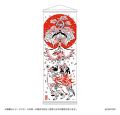 Okami 20th Anniversary Reprint Art Project Tapestry Spring 74 x 28 x 2 cm 4976219138437
