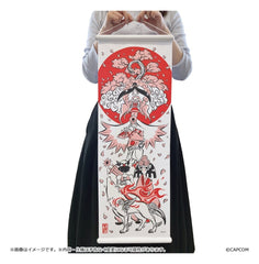 Okami 20th Anniversary Reprint Art Project Tapestry Spring 74 x 28 x 2 cm 4976219138437