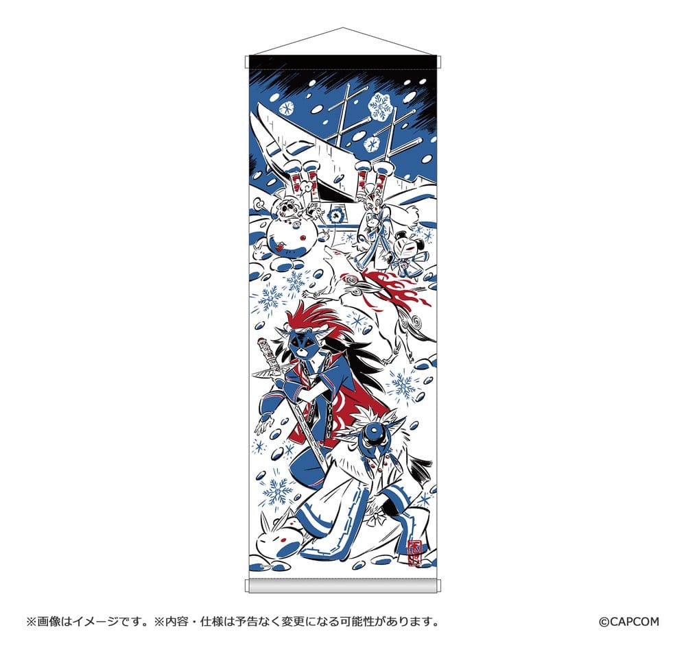 Okami 20th Anniversary Reprint Art Project Tapestry Winter 74 x 28 x 2 cm 4976219138468