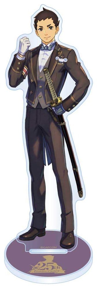 The Great Ace Attorney 25th Anniversary Acrylic Stand Ryunosuke Naruhodo Main Visual 15 cm 4976219140263