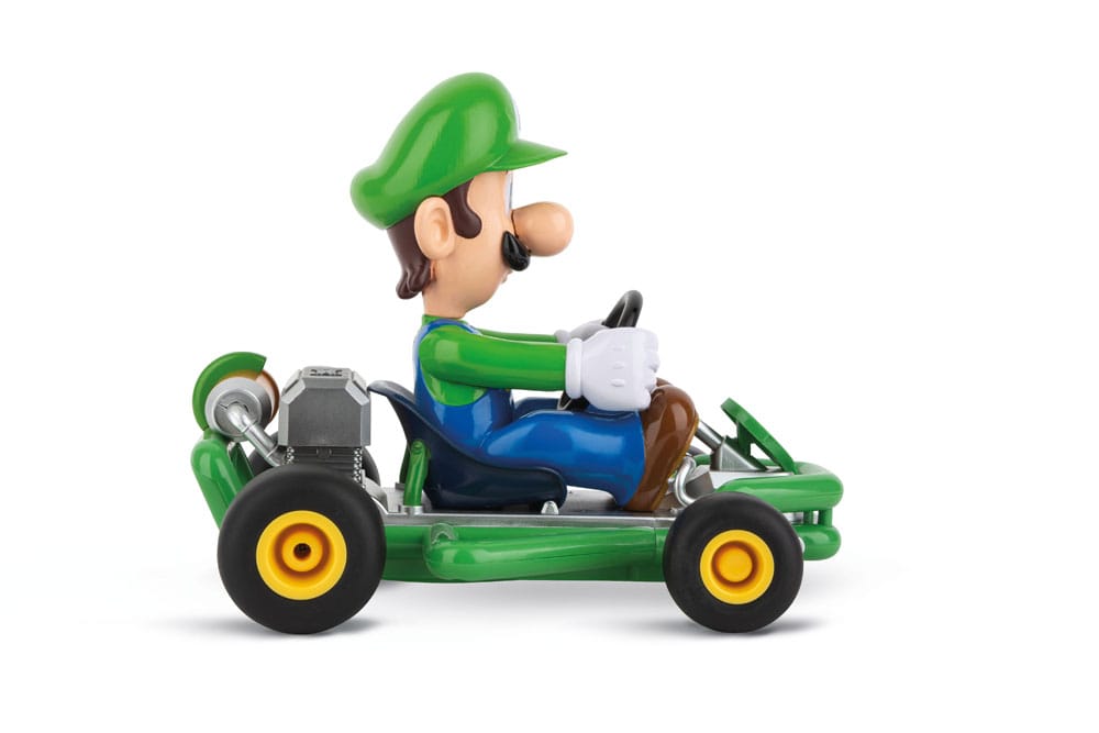 Super Mario Kart RC remote-controlled Car 1/18 2.4GHz Pipe Kart Luigi 9003150135531