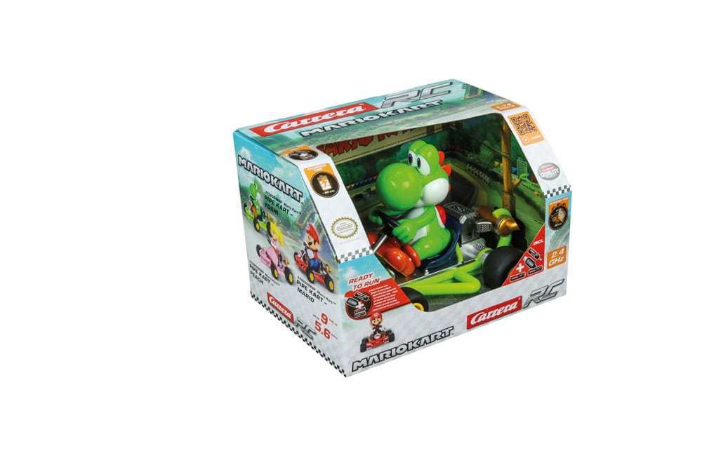 Super Mario Kart RC remote-controlled Car 1/18 2.4GHz Pipe Kart Yoshi 9003150131939