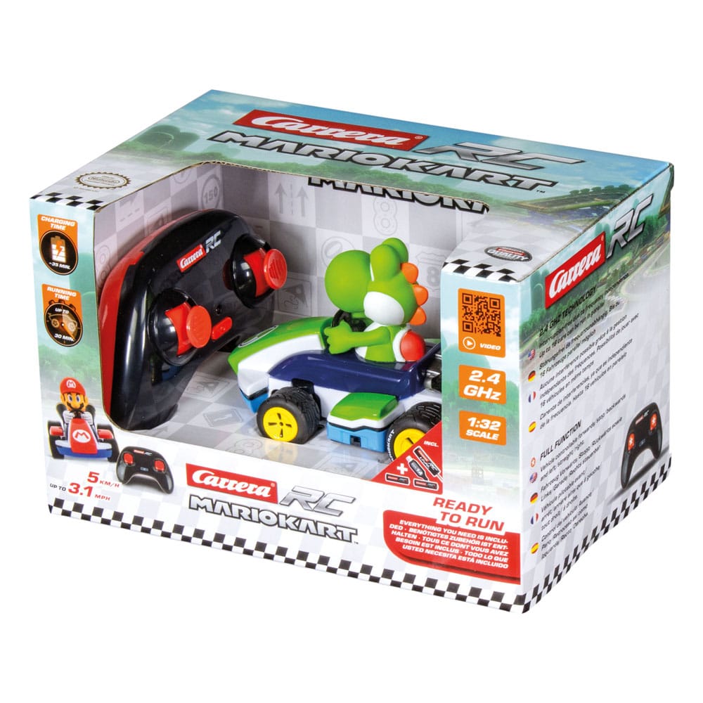 Super Mario Kart RC remote-controlled Race Kart 1/32 2.4GHz Yoshi 9003150143161