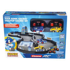 Sonic the Hedgehog RC remote-controlled Car 1/43 2.4GHz Tabletop Racing Set 9003150143253