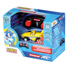 Sonic the Hedgehog RC remote-controlled Car 1/43 2.4GHz Mini Tails 9003150143284
