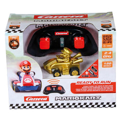 Super Mario Kart RC remote-controlled Car 1/50 2.4GHz Mini Mario Gold  9003150148371