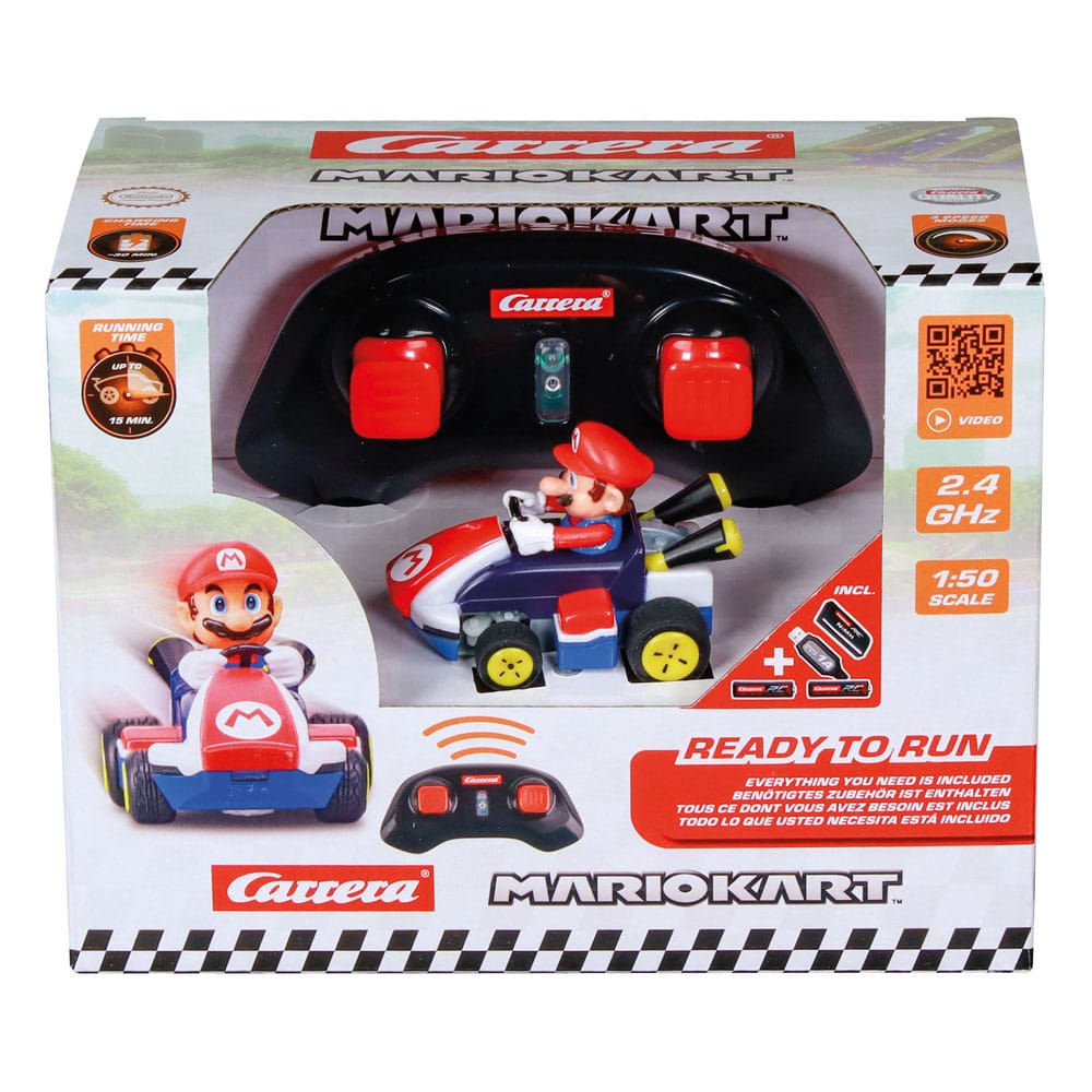 Super Mario Kart RC remote-controlled Car 1/50 2.4GHz Mini Mario  9003150148388