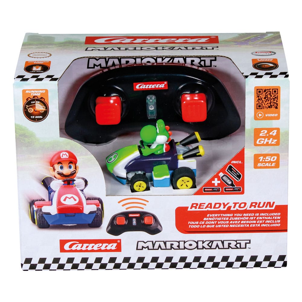 Super Mario Kart RC remote-controlled Car 1/50 2.4GHz Mini Yoshi 9003150148401