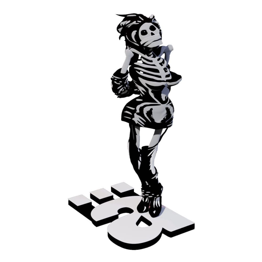 Die Ärzte  Statue 1/10 Gwendoline Skelett 17 cm 4270003567701