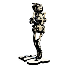 Die Ärzte  Statue 1/10 Gwendoline Skelett 17 cm 4270003567701