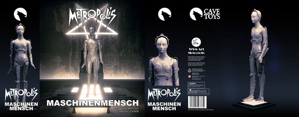 Metropolis  Statue 1/10 Maschinenmensch C.F.M. 19 cm 4270003567732