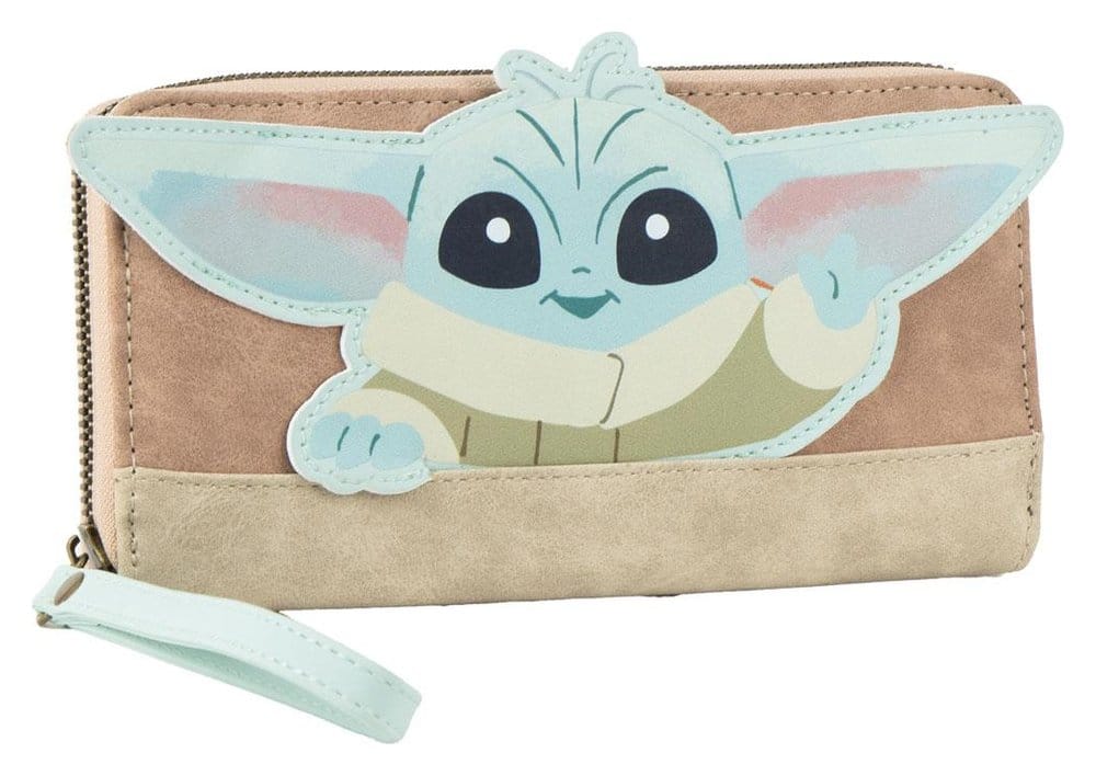 Star Wars The Mandalorian Faux-Leather Wallet Grogu 8445484508956