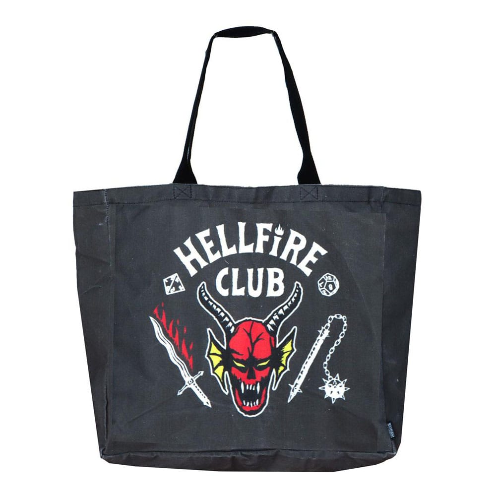 Stranger Things Tote Bag Hellfire Club XL 8445484585650