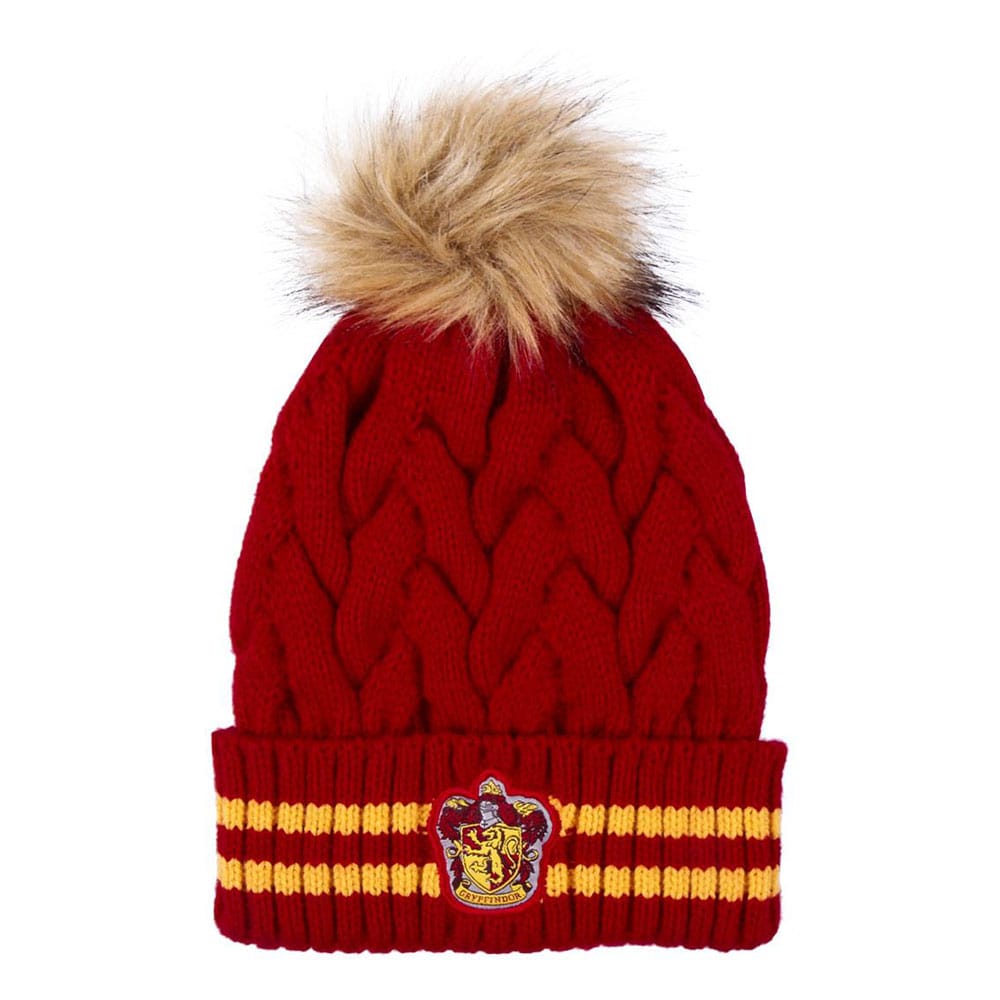 Harry Potter Beanie Pompon Gryffindor Dark Red 8445484169218