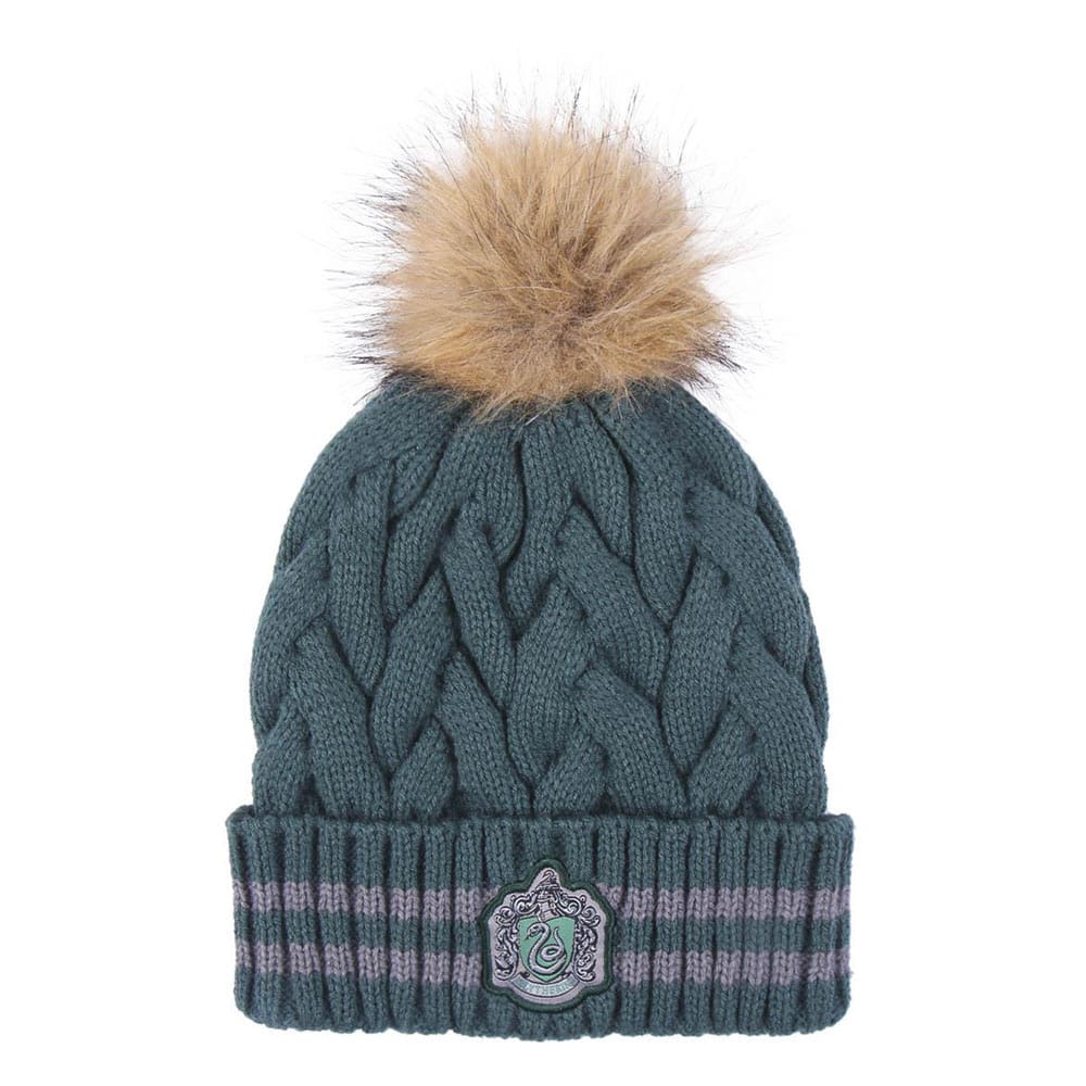 Harry Potter Beanie Pompon Slytherin Dark Green 8445484172539