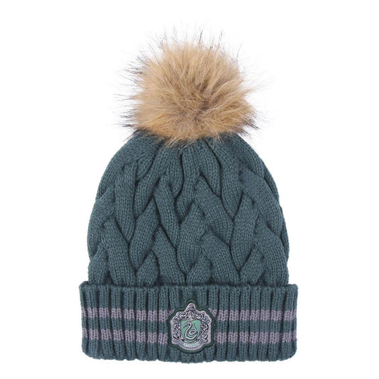 Harry Potter Beanie Pompon Slytherin Dark Green 8445484172539