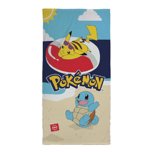 Pokemon Towel Pikachu, Schiggy 70 x 140 cm 8445484397000