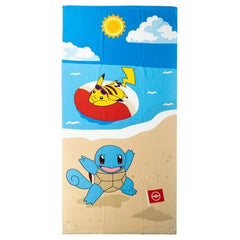 Pokemon Towel Pikachu, Schiggy 70 x 140 cm 8445484397000