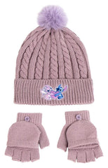 Lilo & Stitch Beanie & Gloves 2-Set Pink 8445484403411