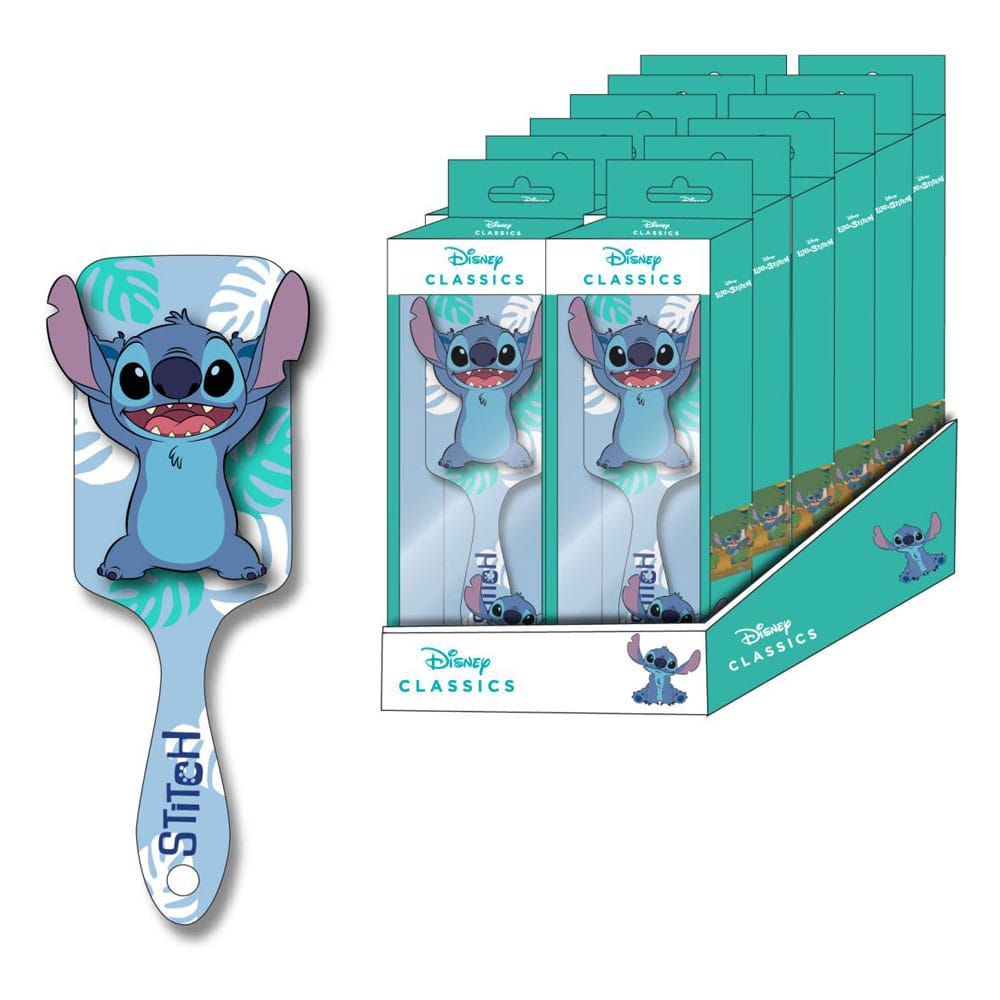 Lilo & Stitch Hairbrush Stitch Happy 8445484577037