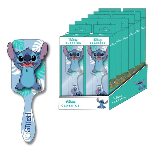 Lilo & Stitch Hairbrush Stitch Happy 8445484577037
