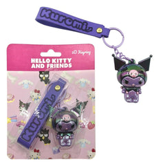 Sanrio 3D Keychain Hello Kitty Kuromi 8445484685640