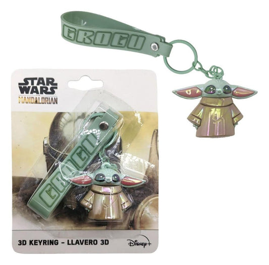 Star Wars 3D Keychain The Mandalorian Grogu 8445484703061