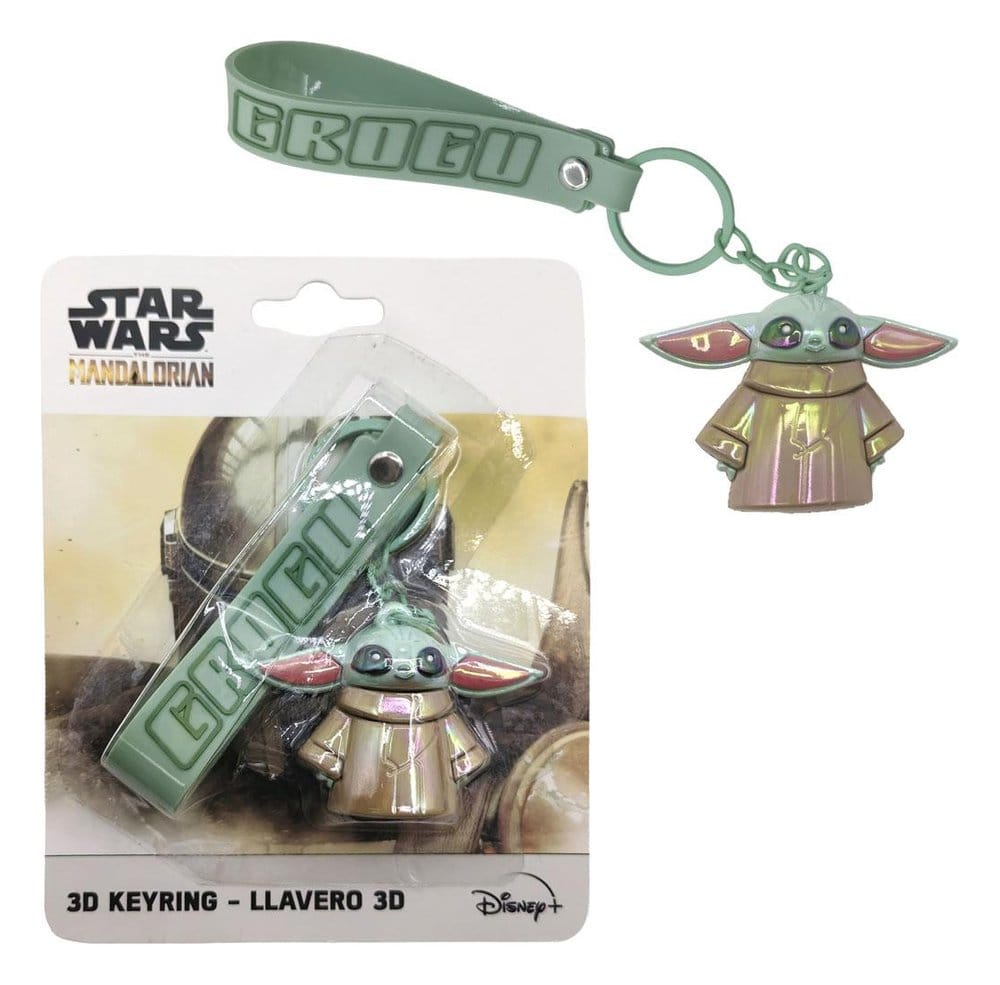 Star Wars 3D Keychain The Mandalorian Grogu 8445484703061